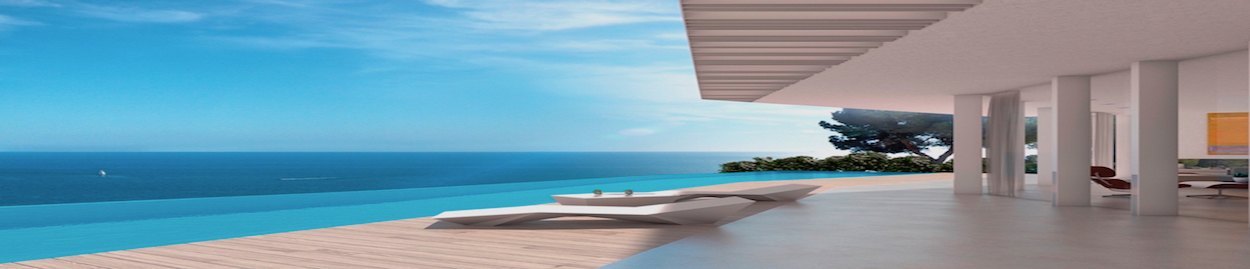 Neu gebaute Immobilienobjekte zum Verkauf in Javea an der Costa Blanca von Alicante in Spanien