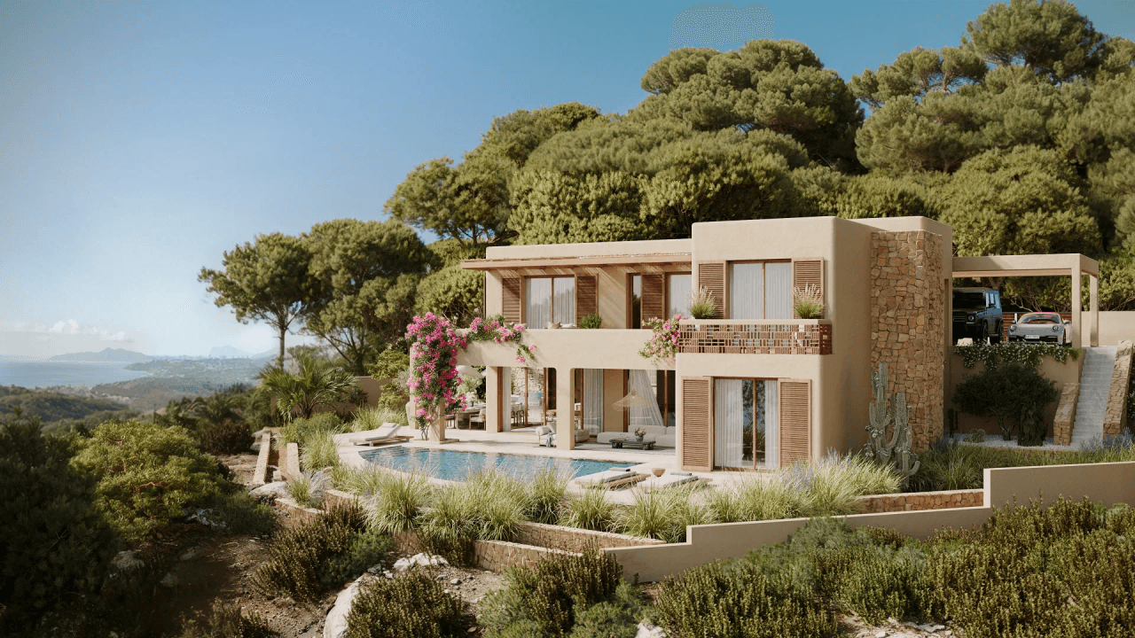 Villas de obra nueva en Moraira