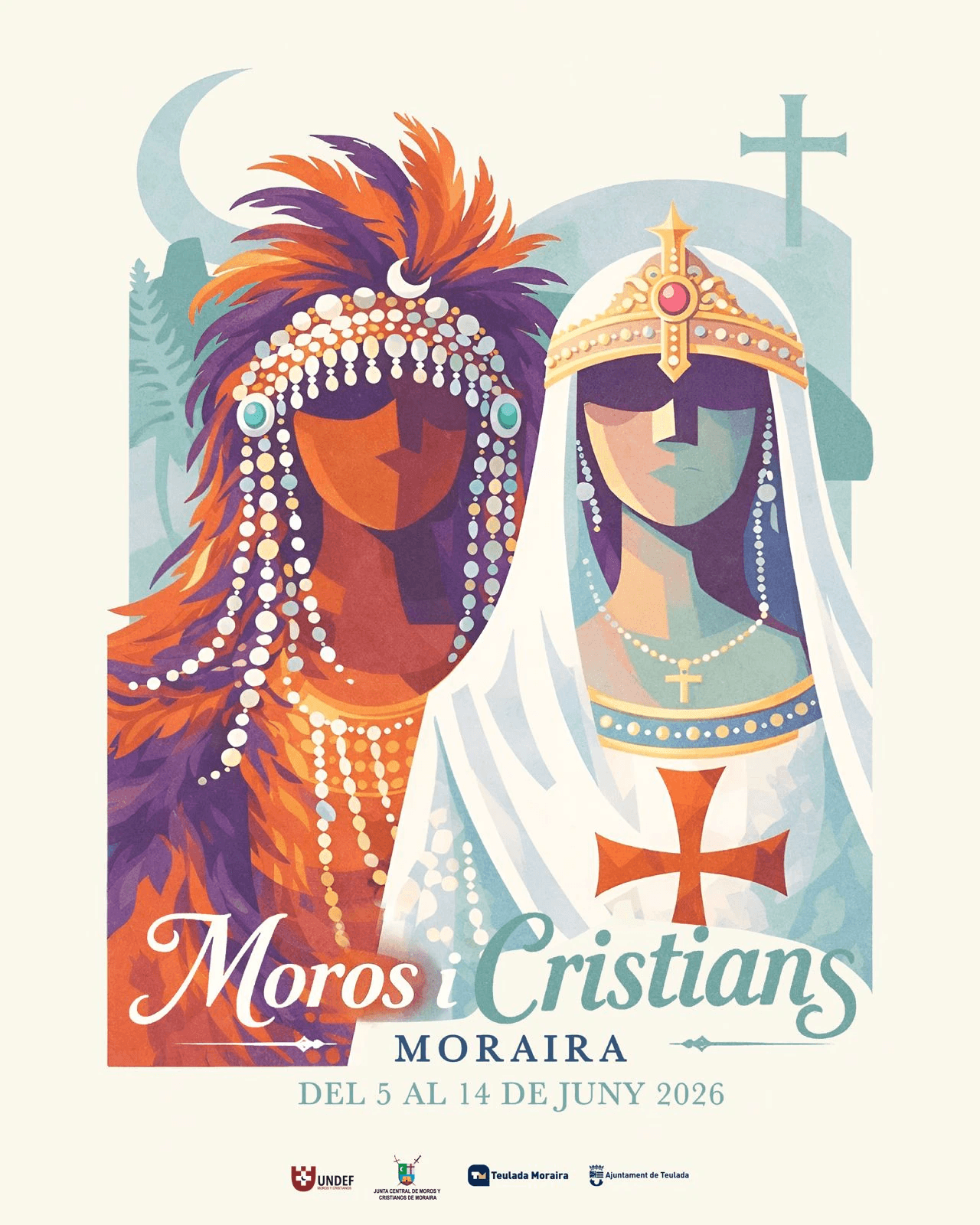 Programación Festiva de los Moros y Cristianos de Moraira 2026