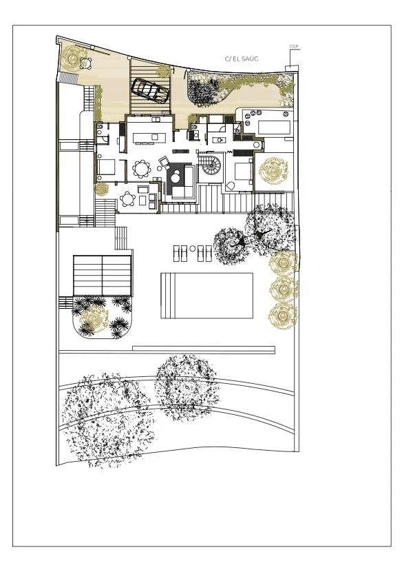 Villa méditerranéenne rénovée avec vue sur la mer à vendre à Benissa | Fustera