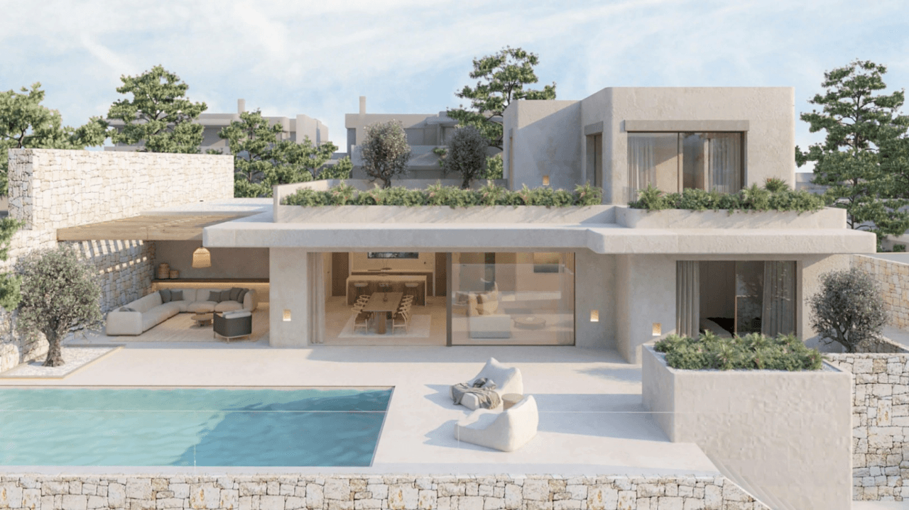 Villa de style ibicain à vendre à Moraira | Sabatera