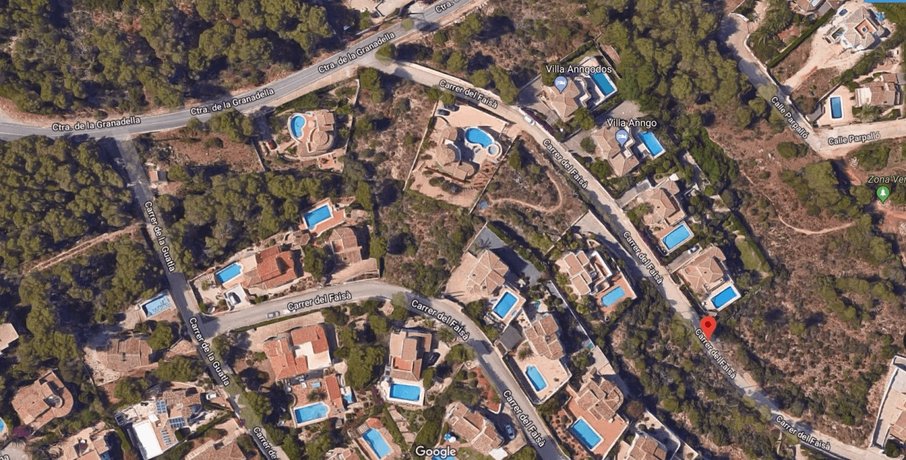 Terrain à vendre à Costa Nova La Marina Jávea