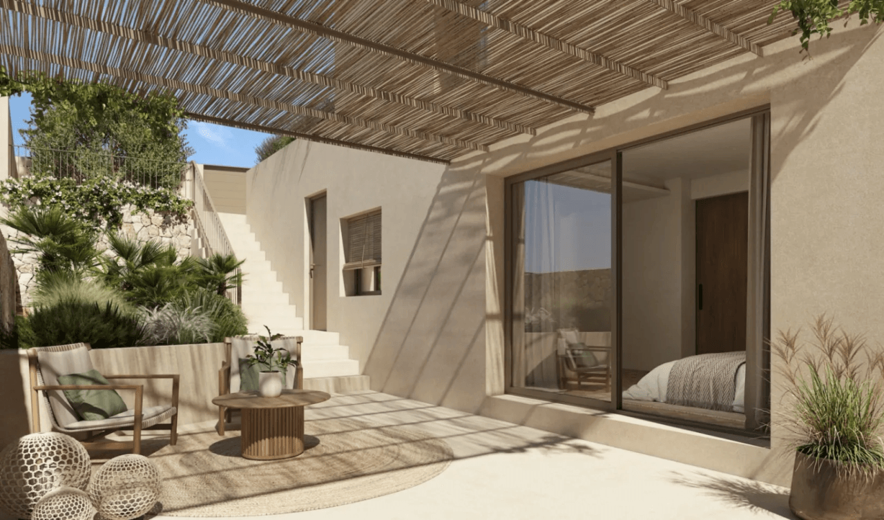 Villa méditerranéenne rénovée avec vue sur la mer à vendre à Benissa | Fustera