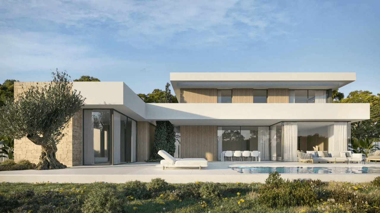 Villa en venta en Moraira, 5 habitaciones y piscina privada