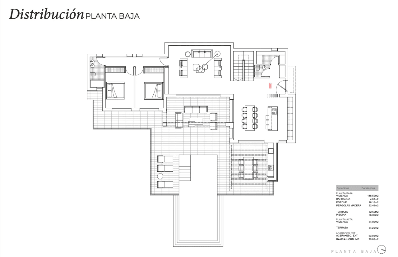 Villa de estilo ibicenco-mediterráneo à vendre à Benissa | Fustera