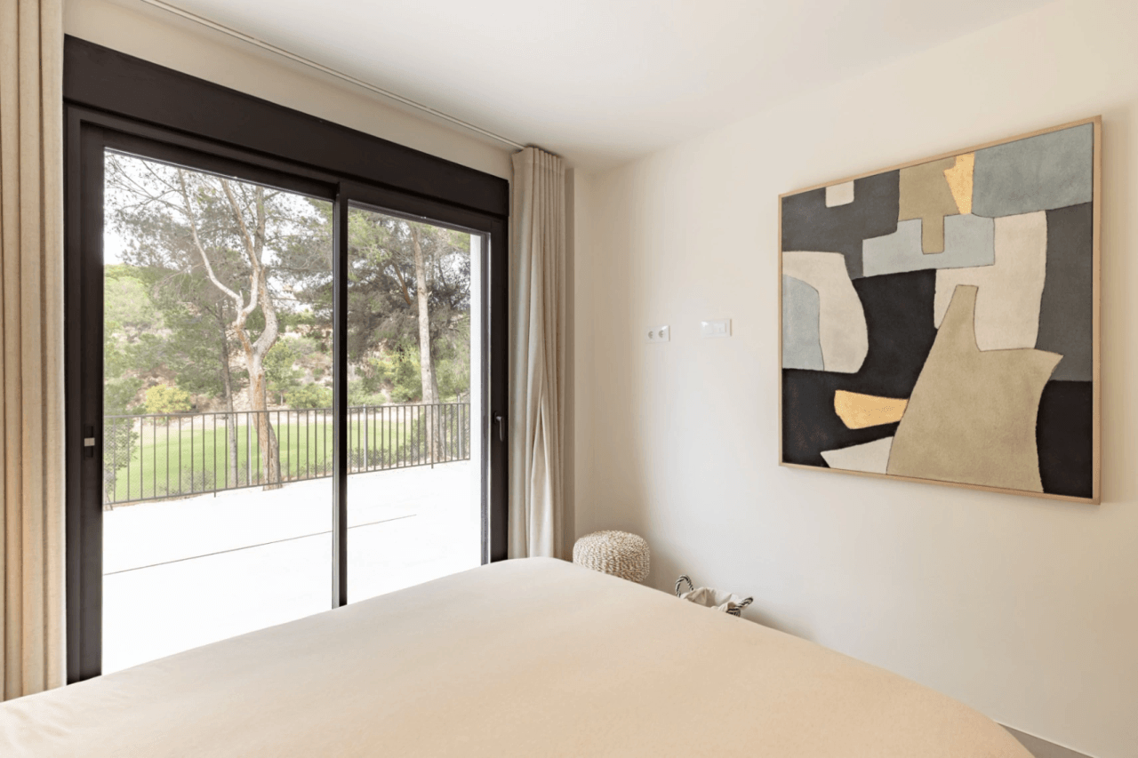 Exclusiva villa de obra nueva en estilo ibicenco en la urbanización San Jaime Benissa