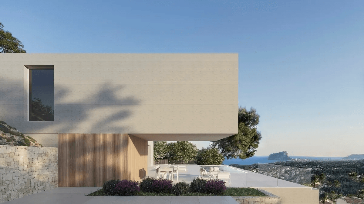 Chalet obra nueva en venta en Montemar Benissa, Costa Blanca