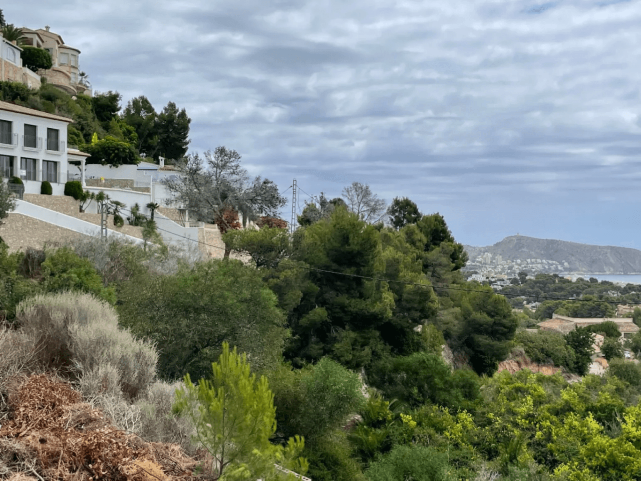Deux terrains à bâtir ensemble à vendre à Benimeit Moraira, Costa Blanca