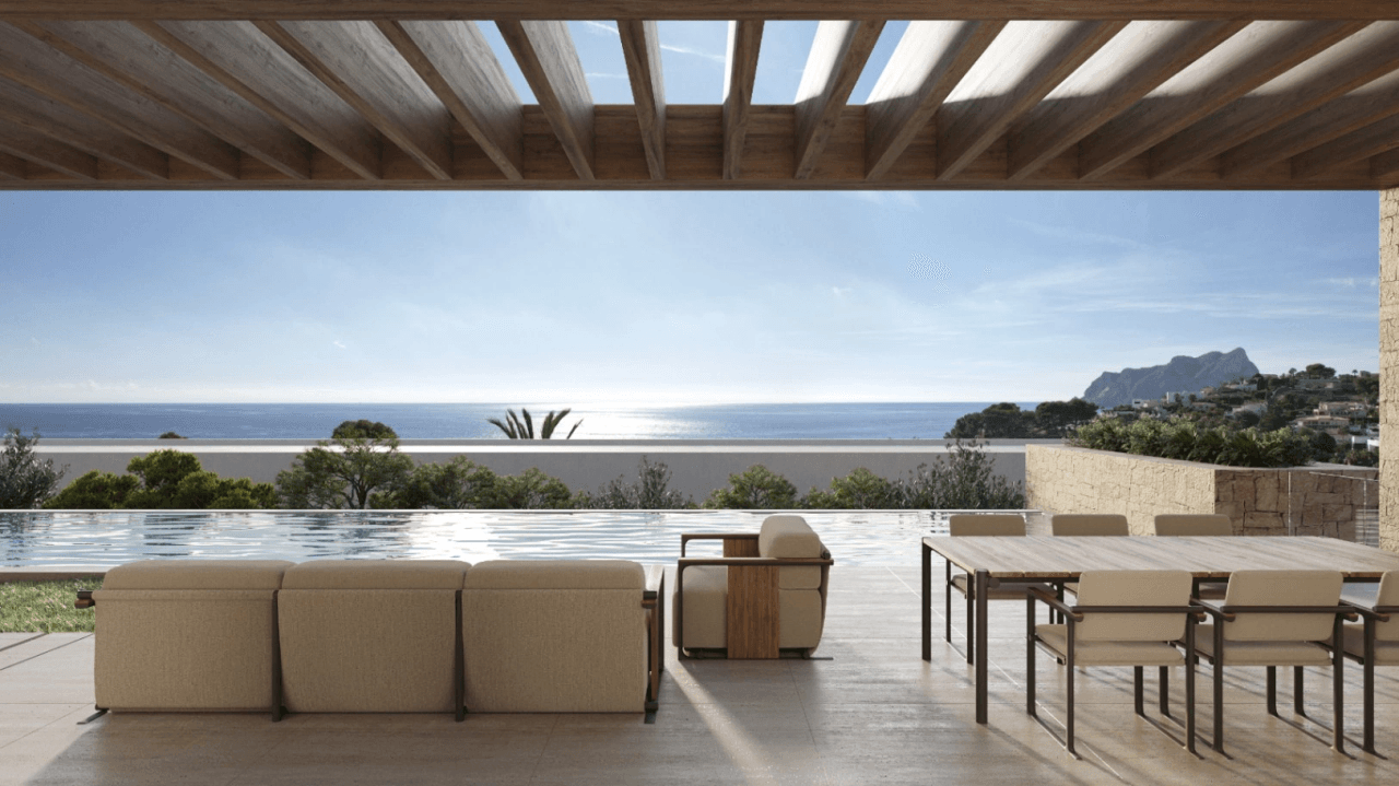 Villa de luxe avec vue sur mer à vendre à Benissa Costa | La Fustera