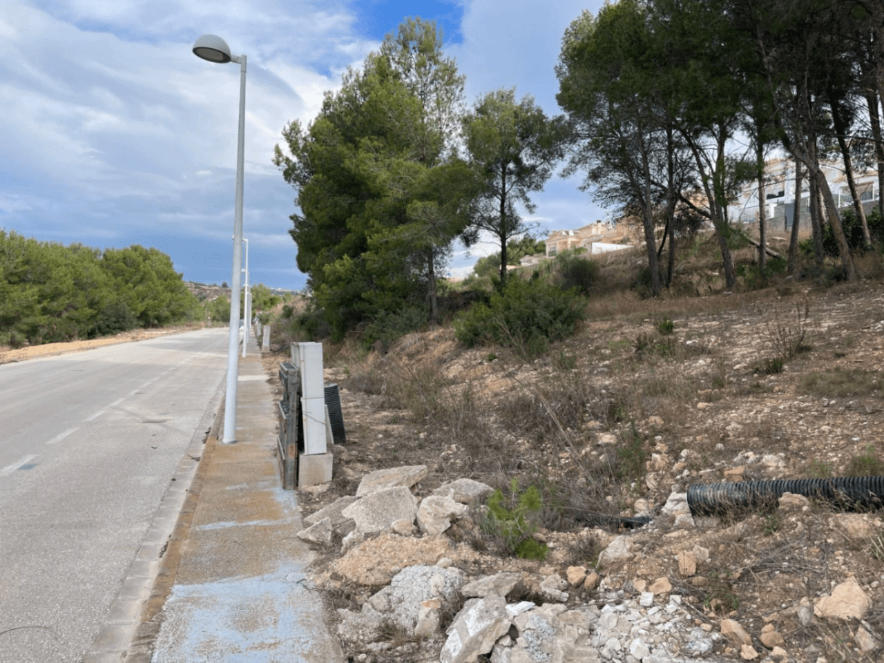 Baugrundstück zum Verkauf von Doppelhaushälften in Empedrola Calpe, Costa Blanca