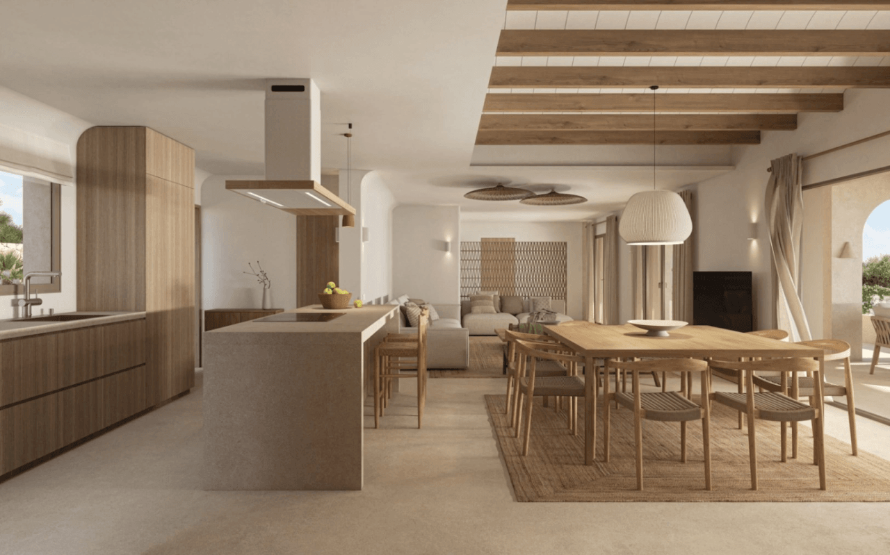 Villa méditerranéenne rénovée avec vue sur la mer à Benissa Costa | La Fustera