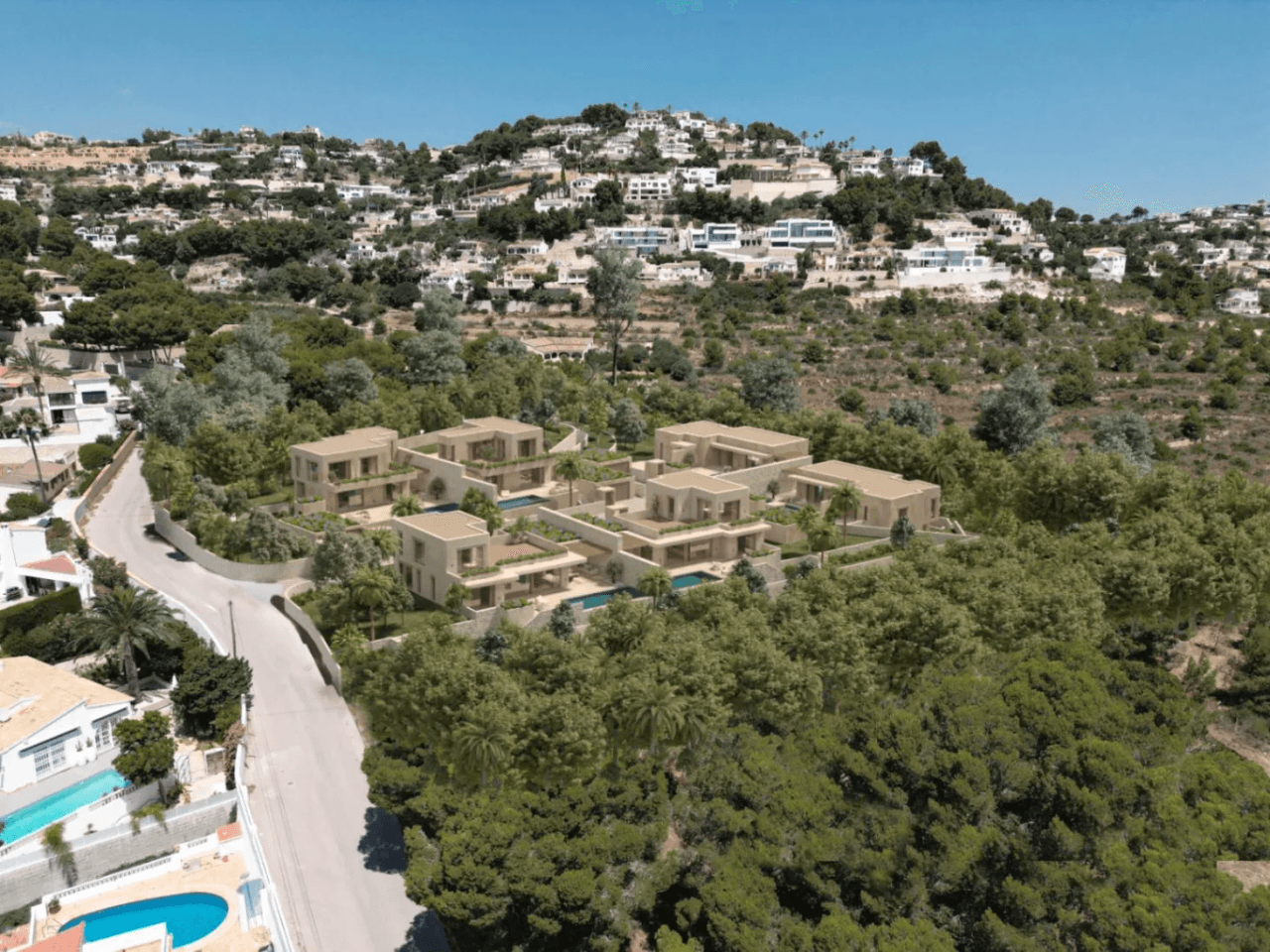 Villa de style ibicain à vendre à Moraira | Sabatera