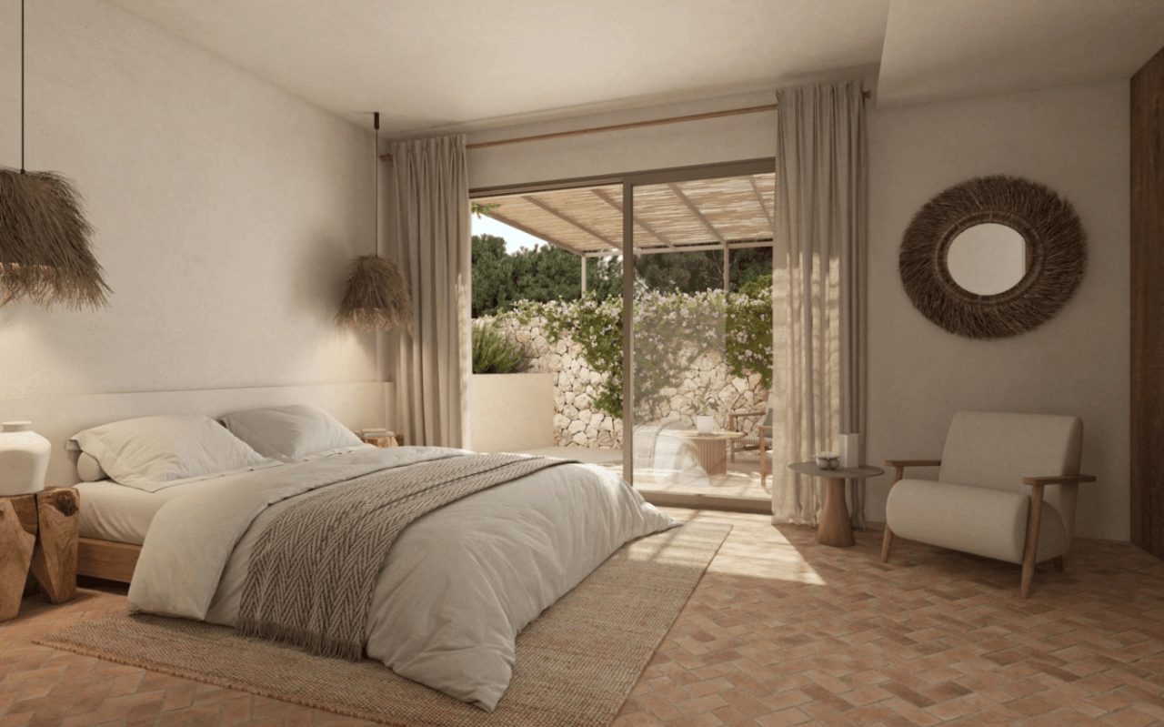 Villa méditerranéenne rénovée avec vue sur la mer à vendre à Benissa | Fustera