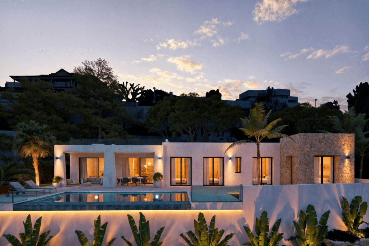 Villa de plain-pied avec vue sur la mer à Empedrola II Calpe