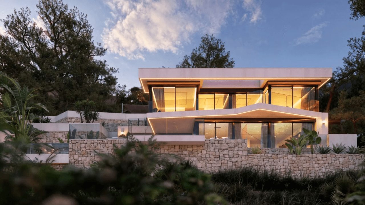 Villa de luxe à vendre avec vue sur la mer à Benissa Costa | Raco de Galeno