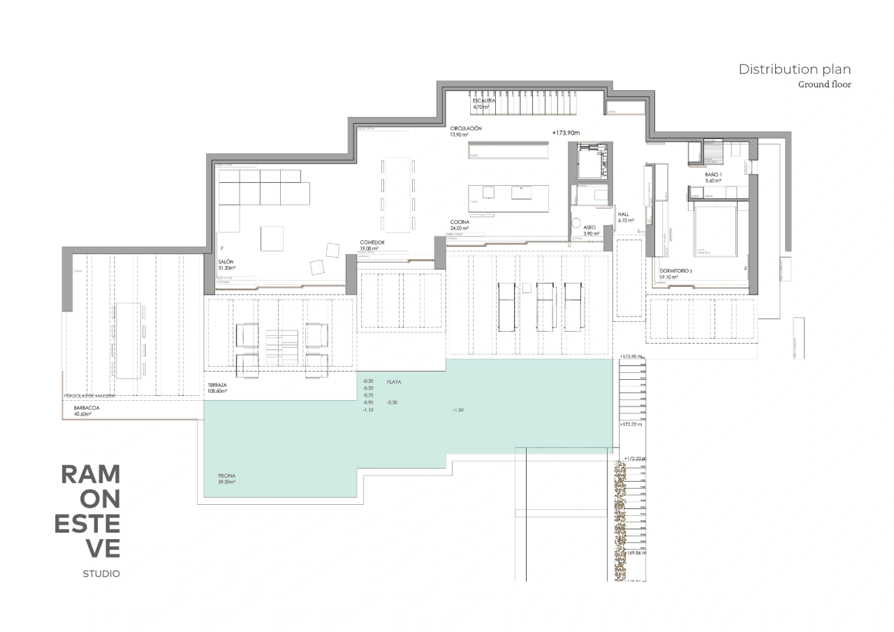 Villa design exclusive avec vue sur la mer à Raco de Galeno Benissa | RG26