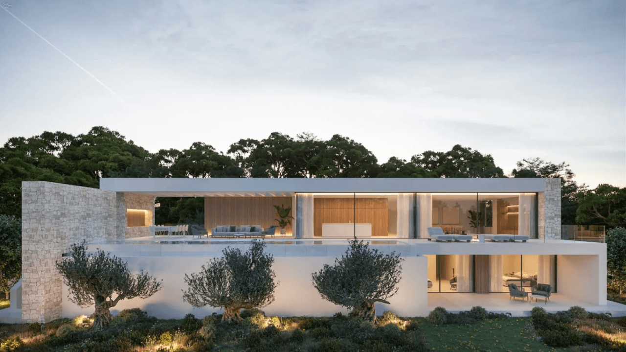 Villa de luxe moderne en construction avec vue sur la mer à Moraira | Moravit