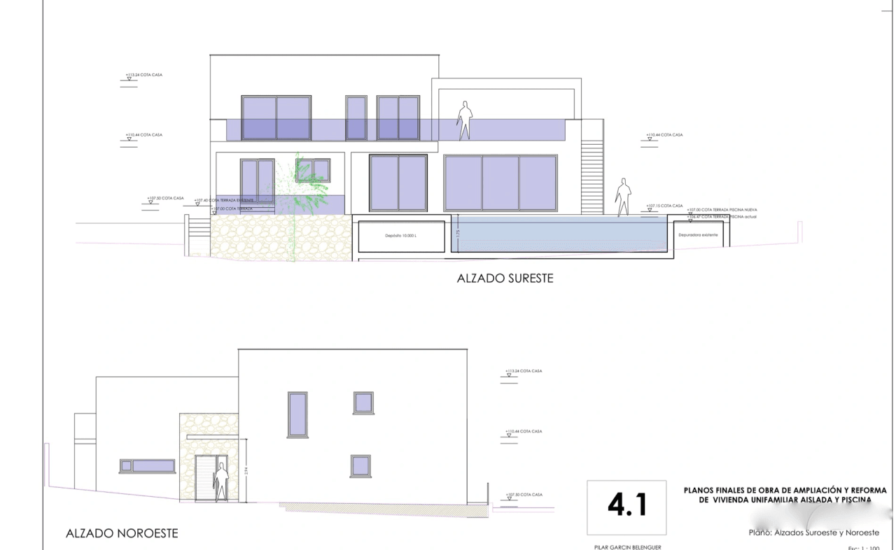 Villa rénovée de style Ibiza à vendre à Balcón al Mar Javea, Costa Blanca