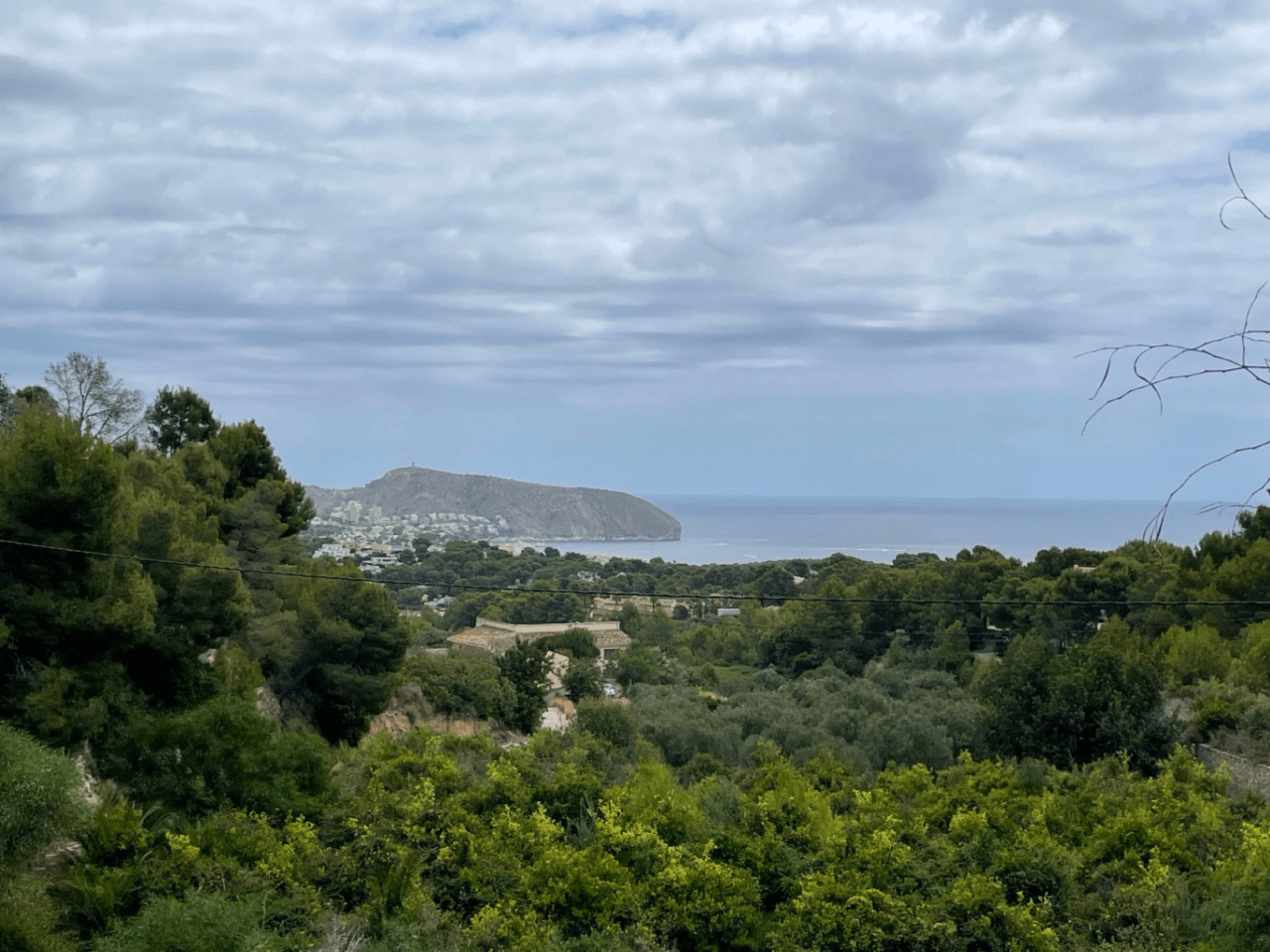 Deux terrains à bâtir ensemble à vendre à Benimeit Moraira, Costa Blanca