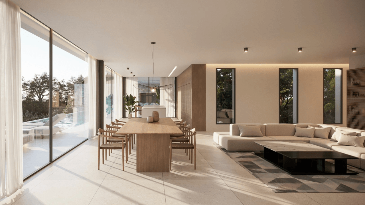 Villa de luxe moderne en construction avec vue sur la mer à Moraira | Moravit