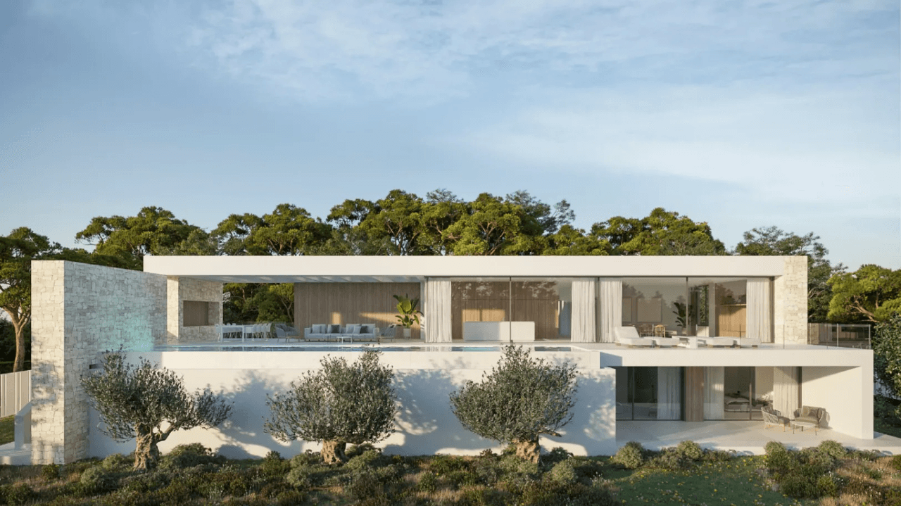 Villa de luxe moderne en construction avec vue sur la mer à Moraira | Moravit