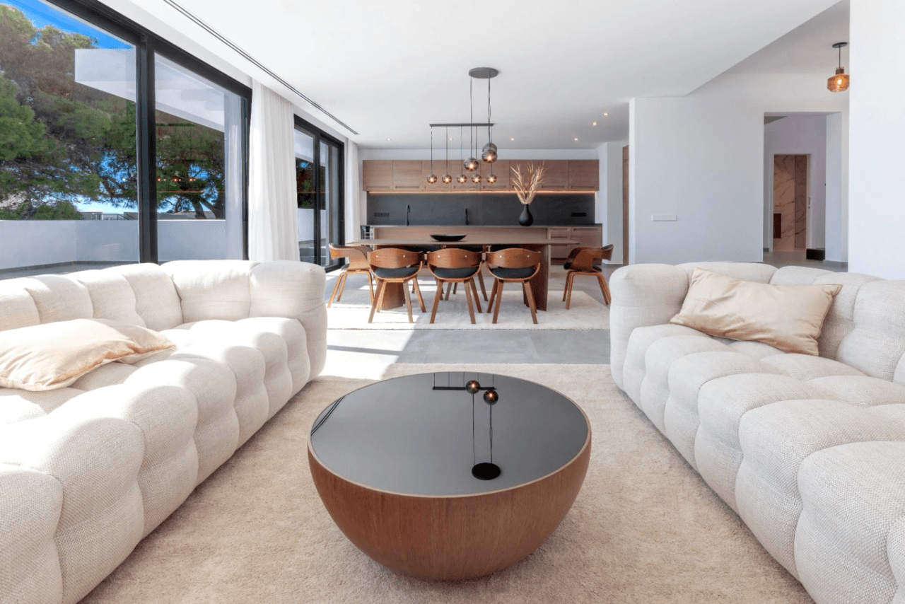 Villa rénovée de style Ibiza à vendre à Balcón al Mar Javea, Costa Blanca