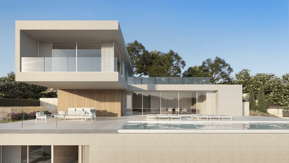 Chalet obra nueva en venta en Montemar Benissa, Costa Blanca