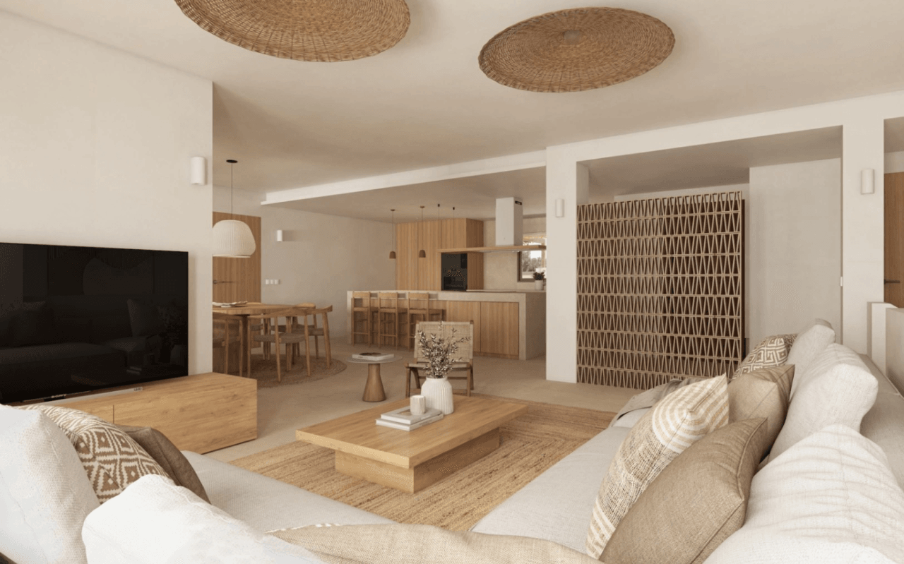 Villa méditerranéenne rénovée avec vue sur la mer à vendre à Benissa | Fustera