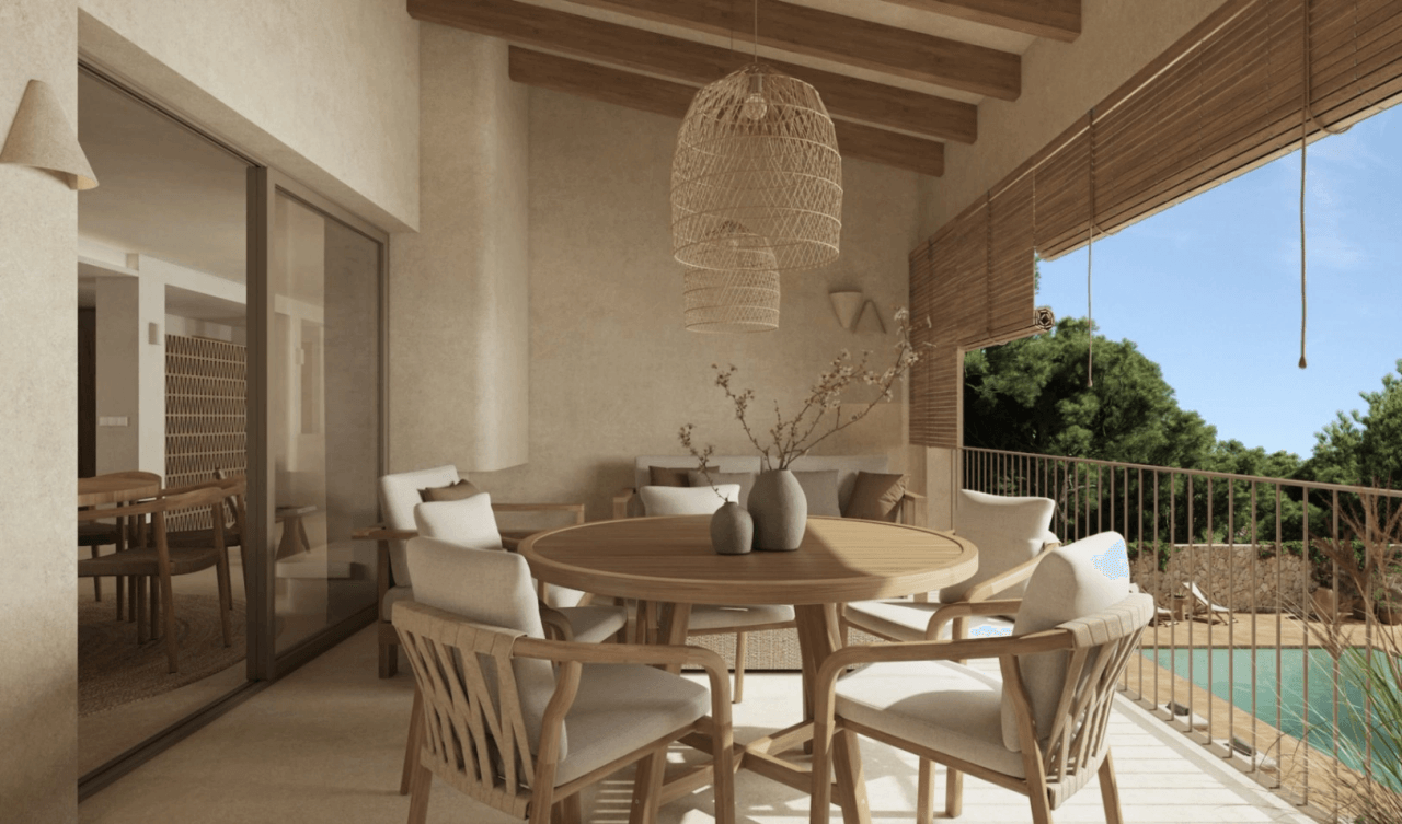 Villa méditerranéenne rénovée avec vue sur la mer à vendre à Benissa | Fustera