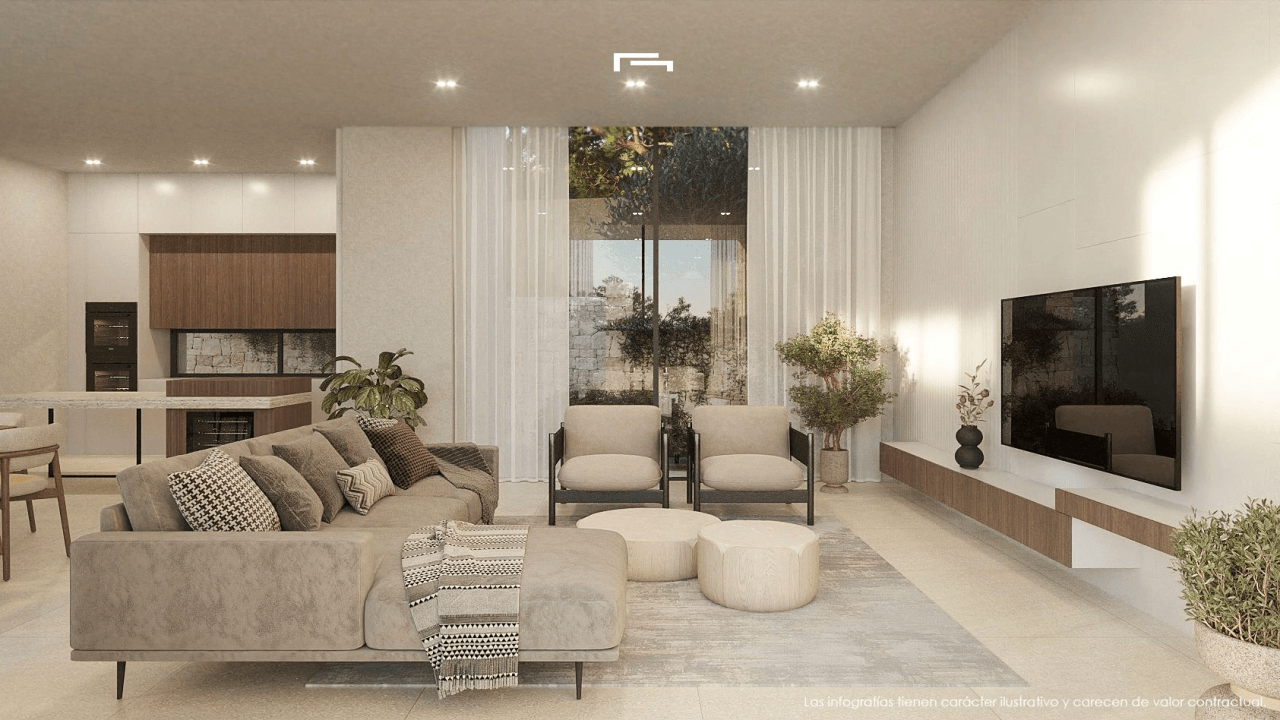Villa exclusive en construction avec vue sur la mer à San Jaime, Benissa.