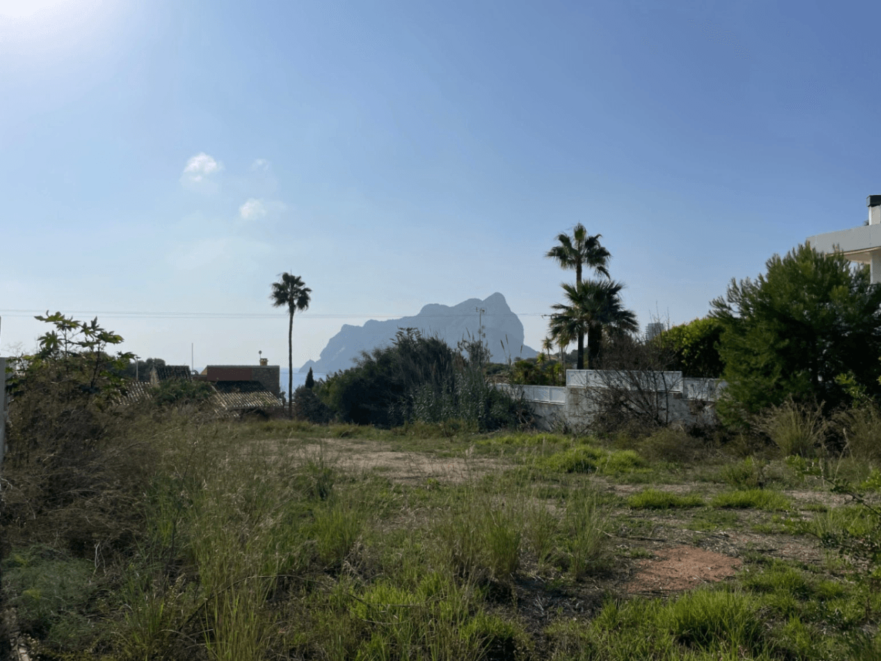 Parcela en venta con vistas al mar en Calpe | Les Basetes