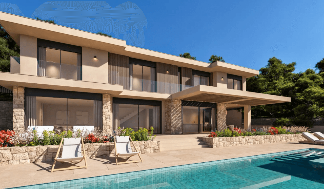 Villa exclusive de style moderne avec vue sur la mer à Ambolo Jávea