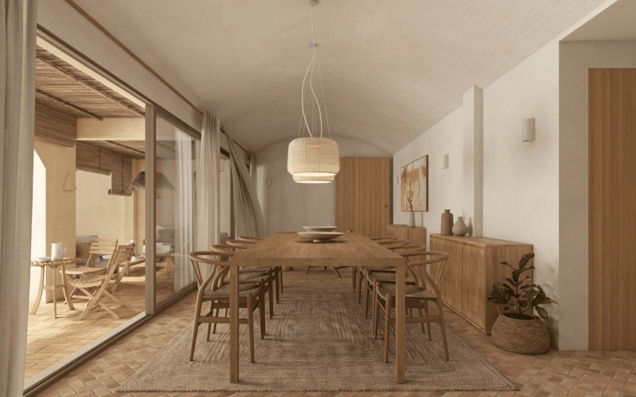 Villa méditerranéenne rénovée avec vue sur la mer à vendre à Benissa | Fustera