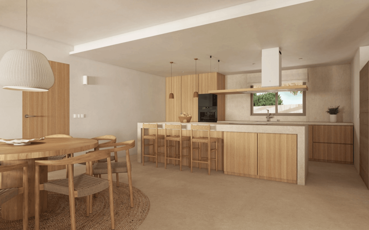 Villa méditerranéenne rénovée avec vue sur la mer à vendre à Benissa | Fustera