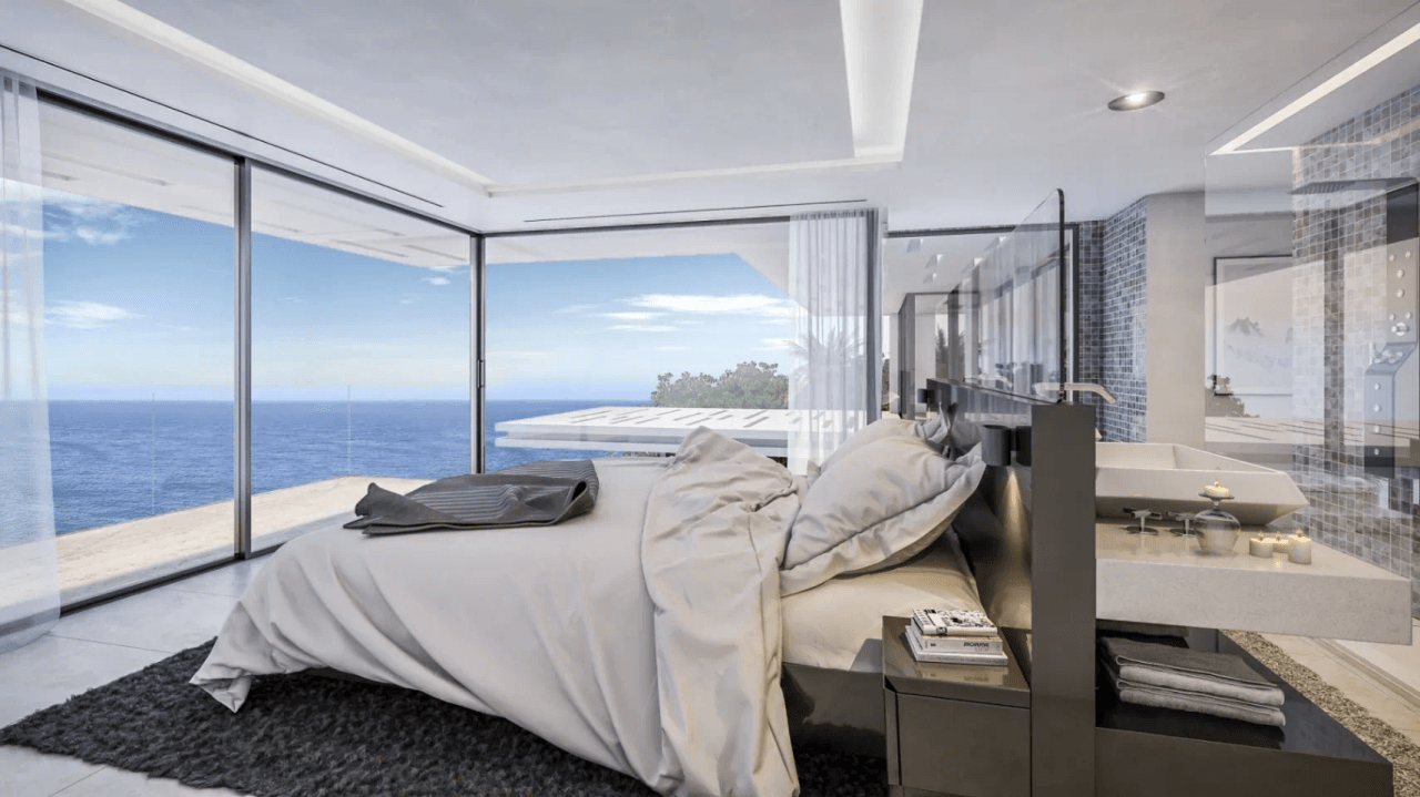 New build beachfront villa for sale in Granadella Jávea, Costa Blanca
