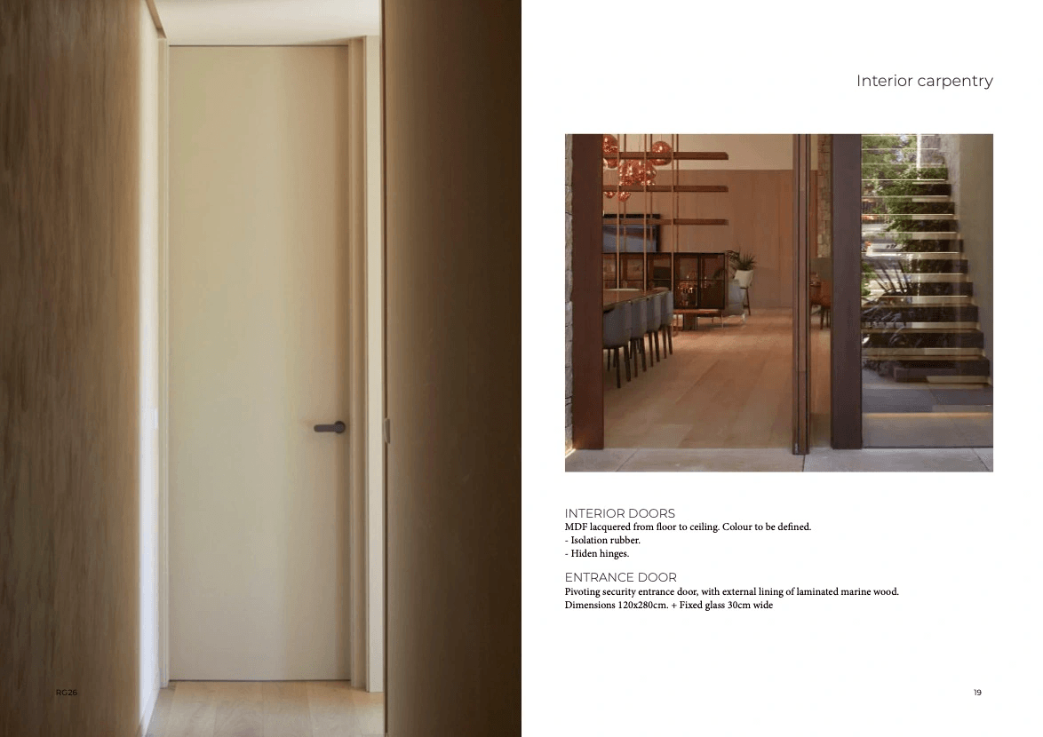 Villa design exclusive avec vue sur la mer à Raco de Galeno Benissa | RG26