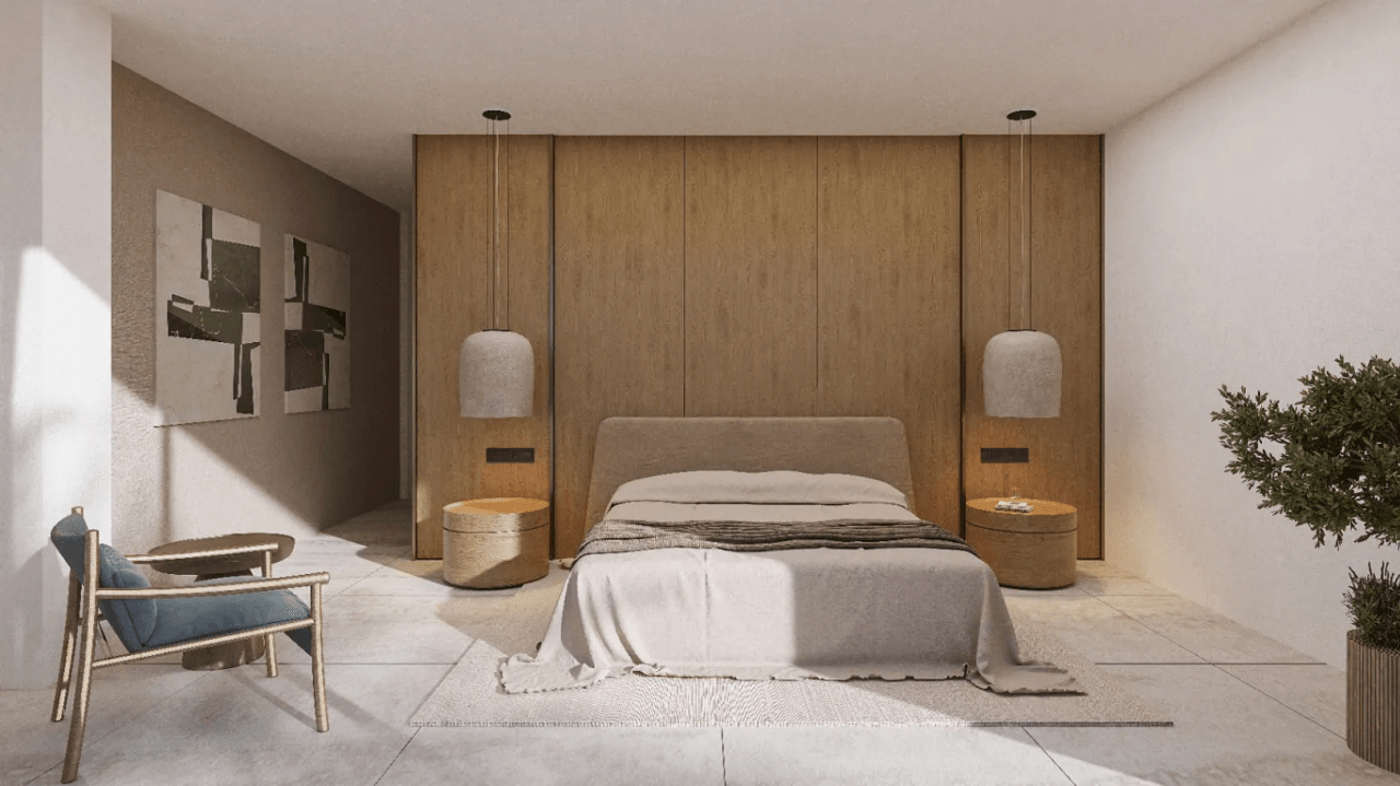 Villa de design ibicenco avec vue sur la mer à vendre à Benissa Costa | La Fustera