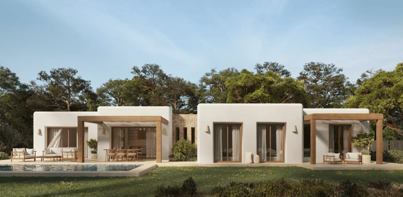 Villa de estilo ibicenco-mediterráneo à vendre à Benissa | Fustera