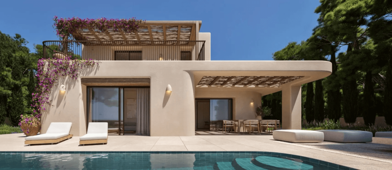 Reforma intégrale dans le style Ibiza avec vues imprenables sur la Méditerranée à Balcón al Mar, Jávea