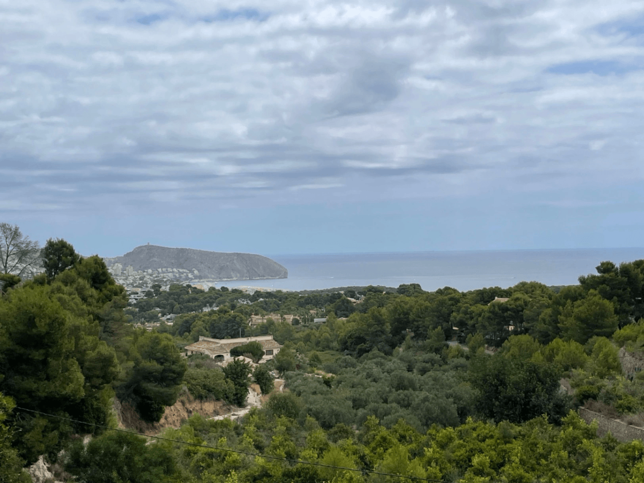 Deux terrains à bâtir ensemble à vendre à Benimeit Moraira, Costa Blanca
