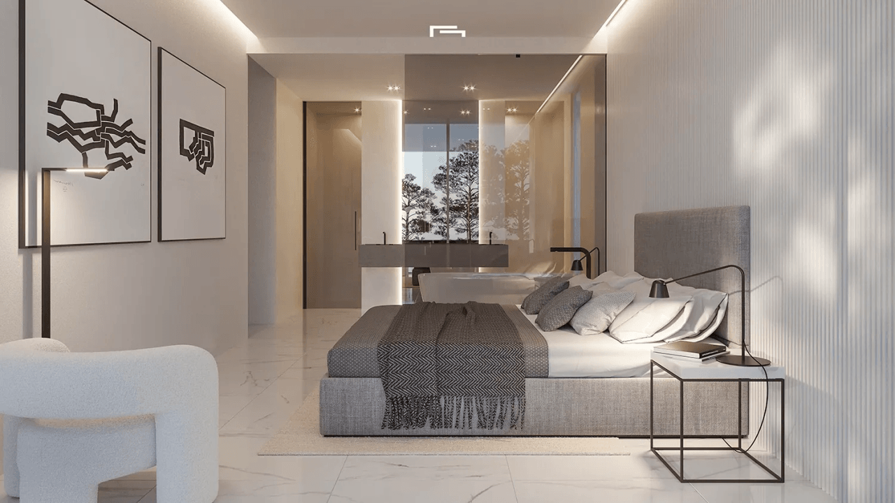 Villa neuve avec vue sur la mer à vendre à El Portet Moraira, Costa Blanca