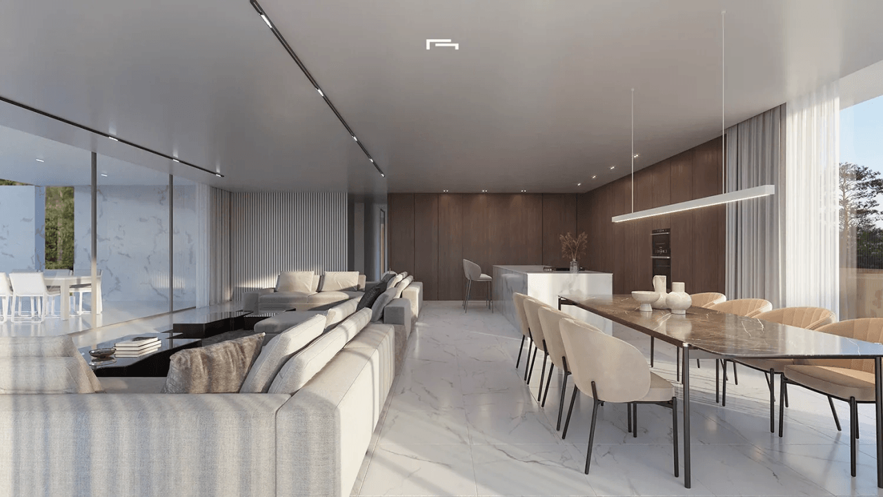Villa neuve avec vue sur la mer à vendre à El Portet Moraira, Costa Blanca
