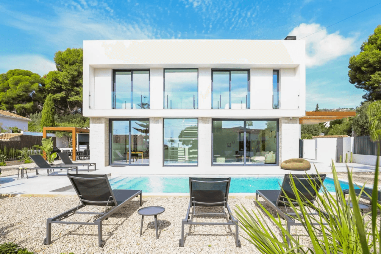 Chalet moderno en venta en la Fustera Benissa, Costa Blanca