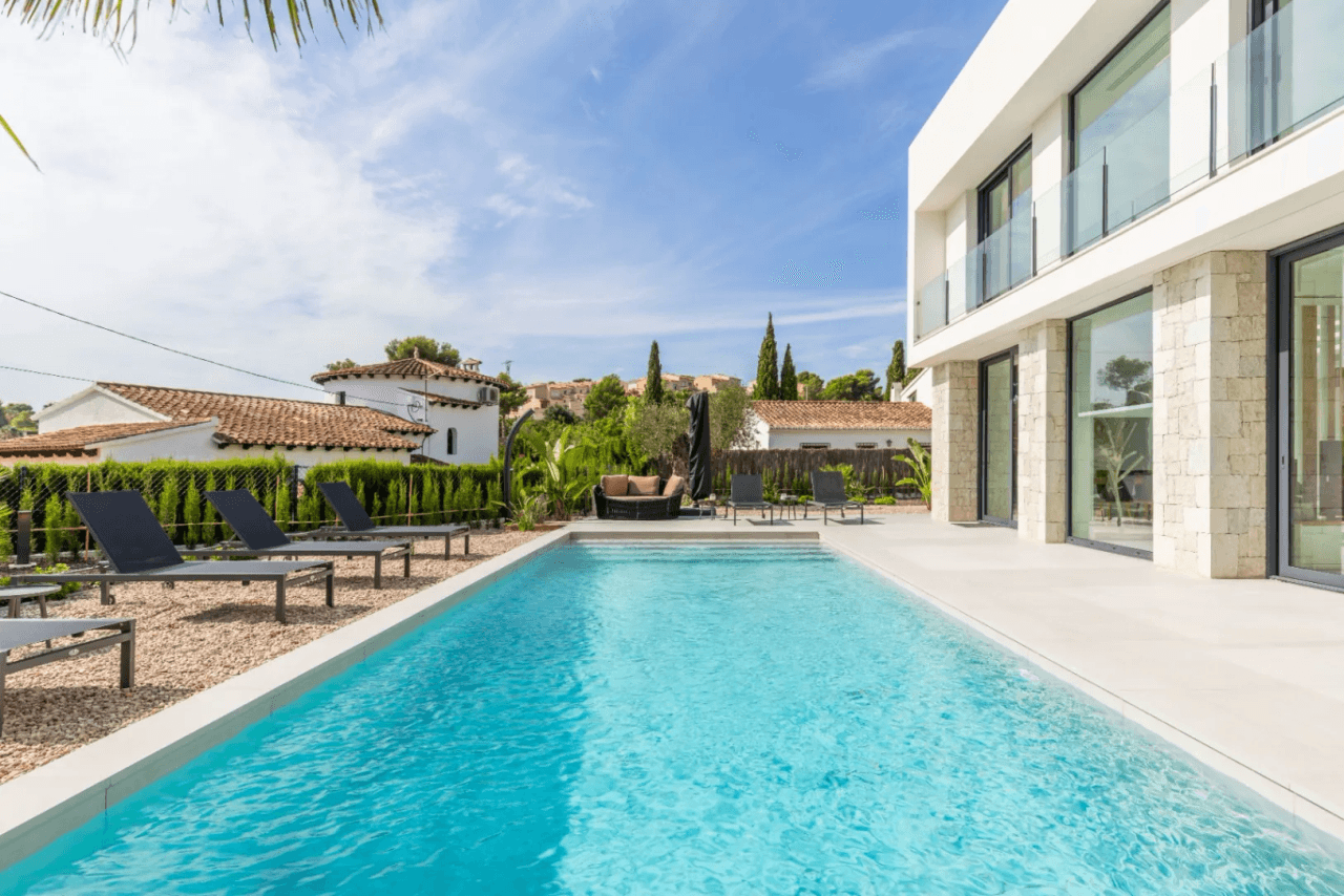 Chalet moderno en venta en la Fustera Benissa, Costa Blanca