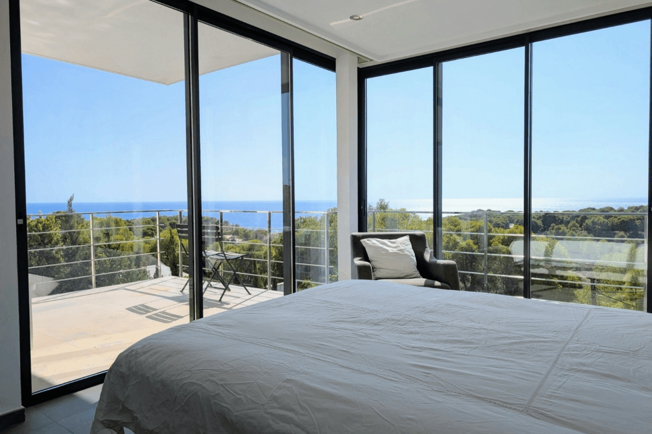 Villa moderne avec vue sur la mer à vendre à Benissa costa