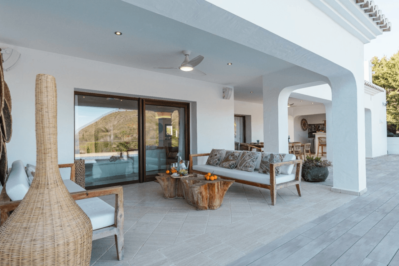 Vente d'une villa de style ibicenco à Moraira | Arnella