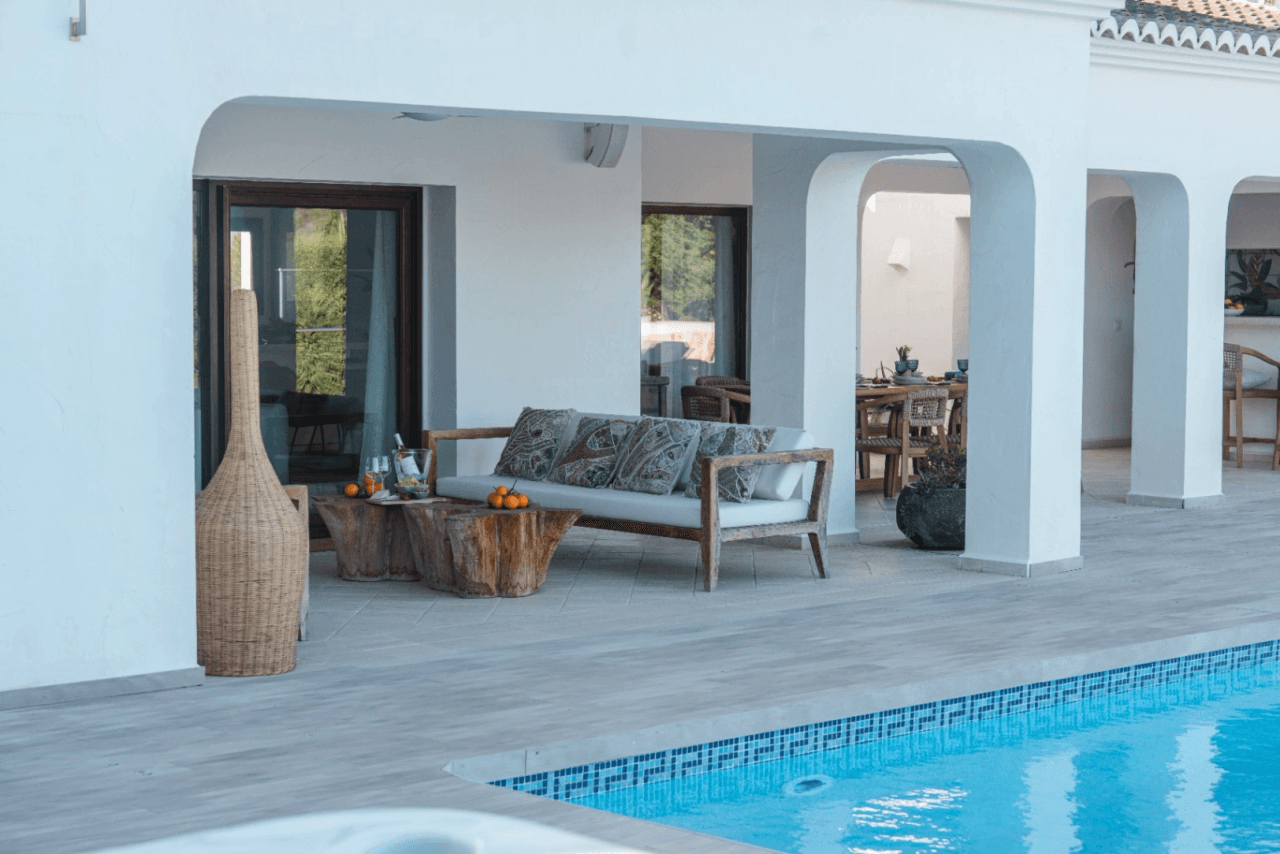 Vente d'une villa de style ibicenco à Moraira | Arnella