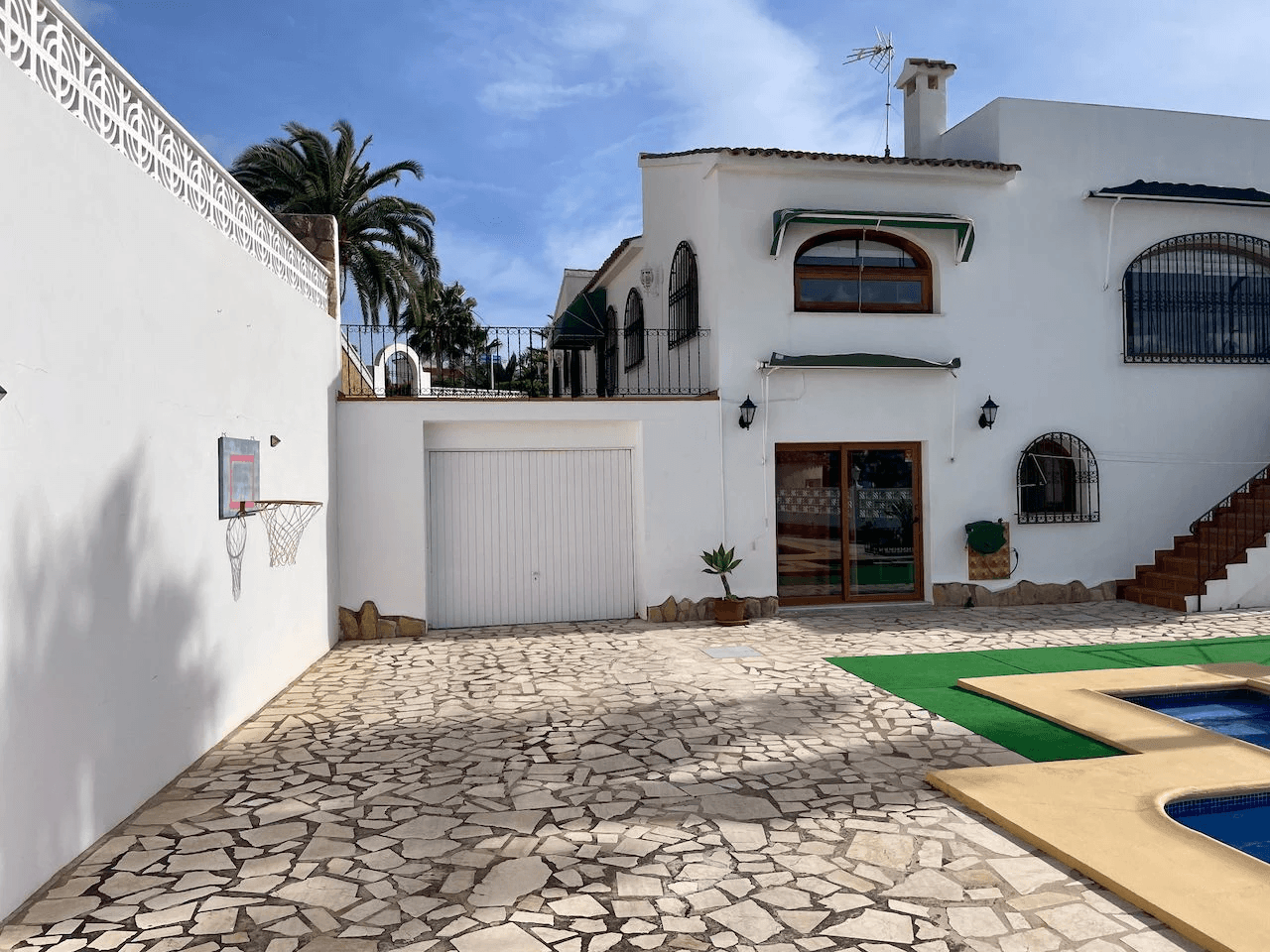 Villa traditionnelle avec vue sur la mer et le Peñón de Ifach dans l'Urbanisation San Jaime, Benissa