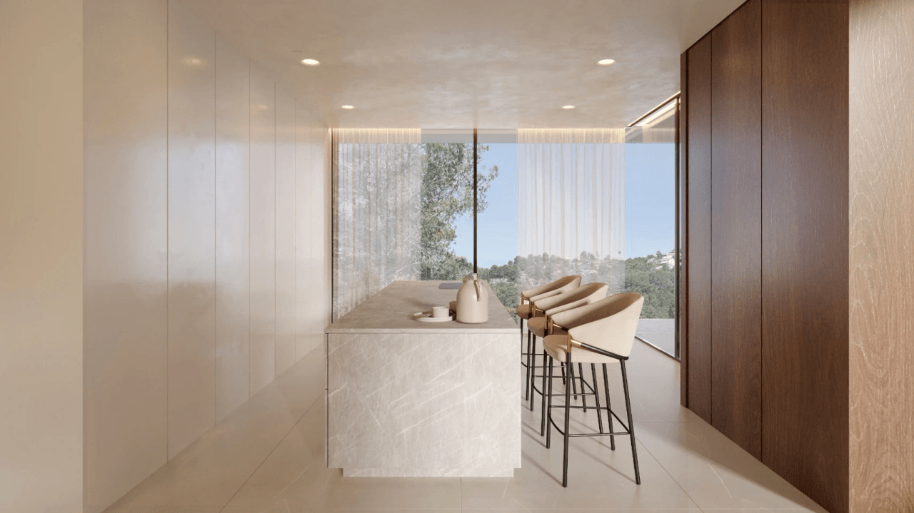 Villa de luxe moderne avec vue sur la mer à vendre à Moraira | Fanadix