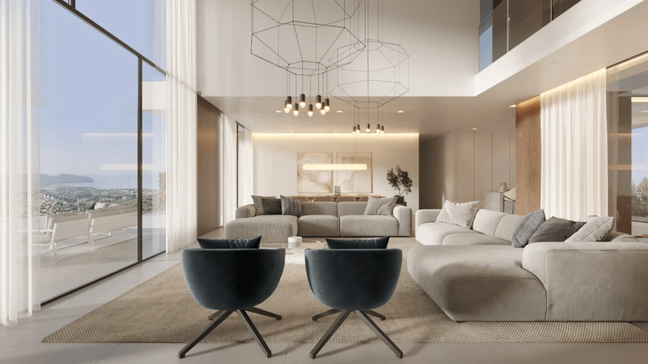 Villa de luxe moderne avec vue sur la mer à vendre à Moraira | Fanadix